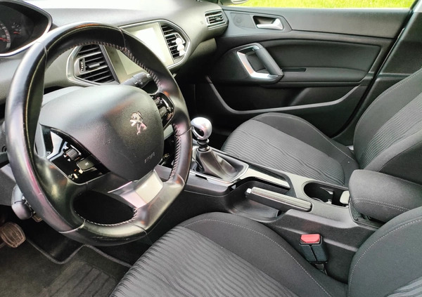 Peugeot 308 cena 45000 przebieg: 112299, rok produkcji 2015 z Mszczonów małe 22